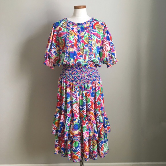 Vintage Dresses & Skirts - *CCO SALE*VINTAGE KANGA COLLECTION by DALE TRYON